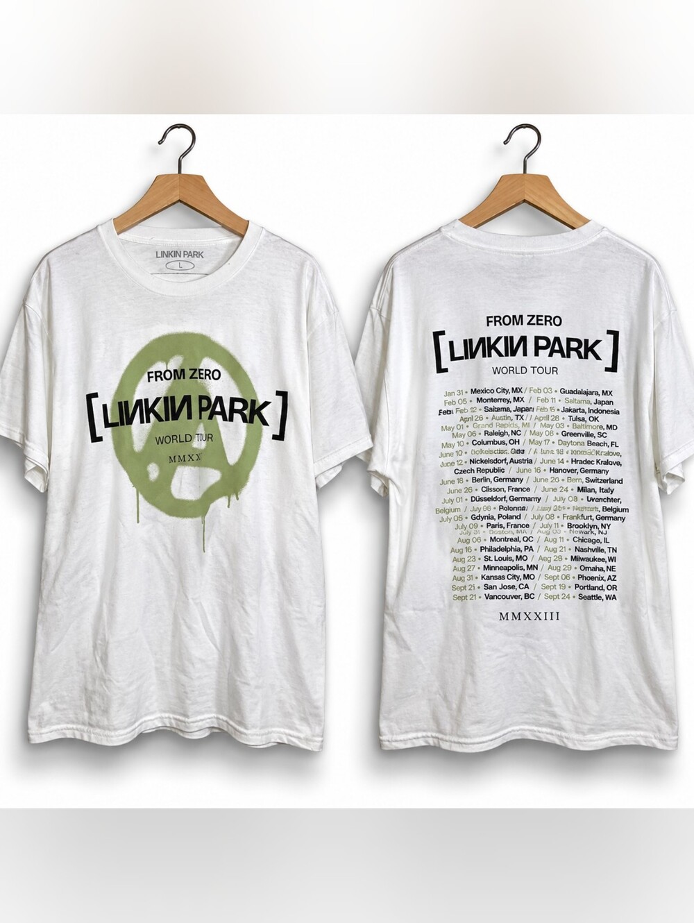 Linkin Park From Zero World Tour Graphic Tee